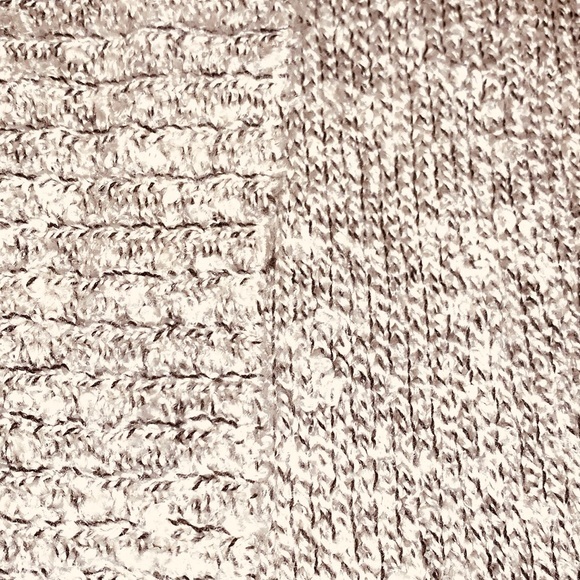 BCBGeneration M/L light grey sweater Shaw collar open front long sleeve w ruffle - Picture 14 of 14